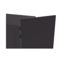 Gabinete Profesional para Telecomunicaciones de 24UR, 600 mm de Ancho x 1000 mm de Profundidad, Se envía el Gabinete Armado.