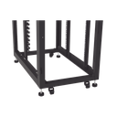 Gabinete Profesional para Telecomunicaciones de 24UR, 600 mm de Ancho x 1000 mm de Profundidad, Se envía el Gabinete Armado.
