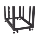 Gabinete para Telecomunicaciones Rack Estándar de 19", 42UR, 600 mm Ancho x 1000 mm Profundidad. Fabricado en Acero, Se envía el Gabinete Armado.