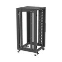 Gabinete Profesional para Telecomunicaciones de 19in, Instalación a Piso, 24UR, 600 mm Profundidad, Se envía el Gabinete Armado.
