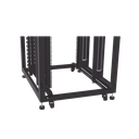 Gabinete para Telecomunicaciones Rack Estándar de 19", 42UR, 800 mm Ancho x 1000 mm Profundidad. Fabricado en Acero, Se envía el Gabinete Armado.