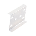 Cople para Uniones de Escalera de Aluminio / Perfil Z / Peralte 3 1/4" / Incluye Tornilería