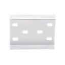 Cople para Uniones de Escalera de Aluminio / Perfil Z / Peralte 3 1/4" / Incluye Tornilería