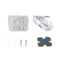 (AX PRO) Detector de Temperatura y Detector de Humedad Inalámbrico / 2.7" de Tamaño / Uso en Interior / Rango de Detección desde  -35°C hasta 99°C
