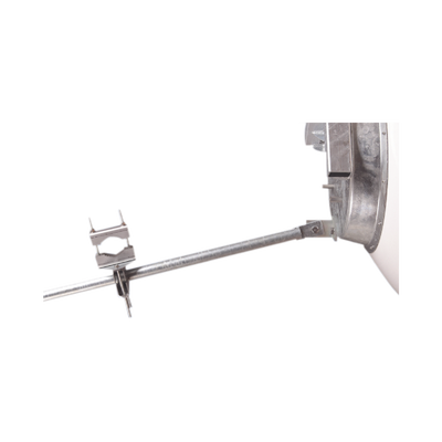 Antena parabólica 4 ft para radio B11, ganancia de  41 dBi, conector guía de onda, 10.1-11.7 GHz, 1.2 m, incluye montaje JRZ1200-ADJUSTABLE