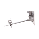 Antena parabólica 4 ft para radio B11, ganancia de  41 dBi, conector guía de onda, 10.1-11.7 GHz, 1.2 m, incluye montaje JRZ1200-ADJUSTABLE