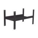 Charola Fija de Sujeción Lateral, 90 cm de Profundidad, 2U. Compatible con LP-60120-XX-UR2