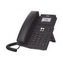 Teléfono IP Gigabit empresarial para 2 líneas SIP con pantalla LCD, Opus y conferencia de 6 participantes, PoE.