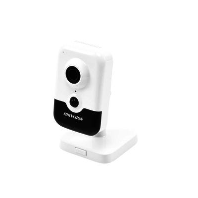 Cubo IP 4 Megapixel / Serie PRO / Lente 2.8 mm / 10 mts IR EXIR / PoE / Sensor PIR / H.265+ / Interior / Audio de Dos Vías / PoE / MicroSD / ONVIF / ACUSEEK