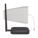 KIT de Amplificador de Señal Celular Home Studio/ Datos 2G, 3G, 4G / Llamadas / Mejora la señal para cubrir 60 m² como una habitación, casa pequeña o departamento.