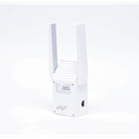 Repetidor / Extensor de Cobertura WiFi AX 1500 Mbps, doble banda 2.4 GHz y 5 GHz, con 1 puerto 10/100/1000 Mbps