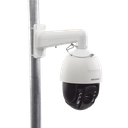 [PROTECCIÓN ACTIVA] Domo PTZ IP 8 Megapixel / 25X Zoom / 200 mts IR / ACUSENSE (Evita Falsas Alarmas) / IP66 / IK10 / Alerta Audible y Luz Estroboscópica / Autoseguimiento 2.0 / Hi-PoE / DARKFIGHTER / Rapid Focus / microSD