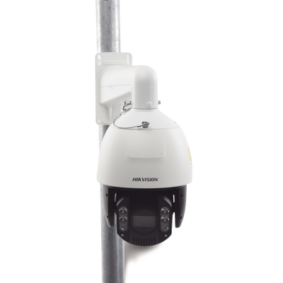 [PROTECCIÓN ACTIVA] Domo PTZ IP 8 Megapixel / 25X Zoom / 200 mts IR / ACUSENSE (Evita Falsas Alarmas) / IP66 / IK10 / Alerta Audible y Luz Estroboscópica / Autoseguimiento 2.0 / Hi-PoE / DARKFIGHTER / Rapid Focus / microSD