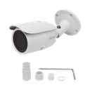 Bala IP 4 Megapixel / Lente Motorizado 2.8 - 12 mm / 30 mts IR EXIR / PoE / Exterior IP67 / WDR 120 dB / Micro SD / ONVIF