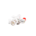 Conector BNC Macho en Ángulo Recto de Rosca para LP-195, LP-142, LMR-195, RG-58/U, RG-142/U, Plata/Oro/Teflón.