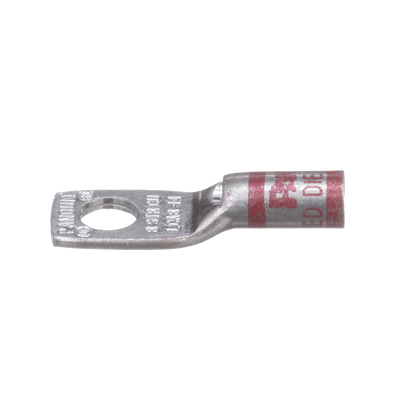 Zapata de compresión LCA8-14-L, para cal. 8 Awg, Barreno para tornillo prisionero de 1/4, 1 Pz