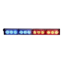 Barra de Luz de Advertencia con 4 Módulos Rojo / Azul