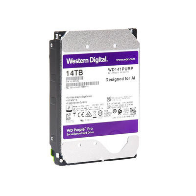 Disco duro WD de 14TB / 7200RPM / Optimizado para soluciones de video inteligente