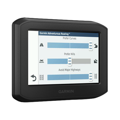 Navegador para Motocicleta Zūmo / Pantalla 4.3" Resistente / Ruteo Aventurero / Alertas para Motociclistas / Control de Música / Llamadas Manos Libres / Tráfico y Clima en Tiempo Real / Notificaciones Inteligentes / Compatible con Trip