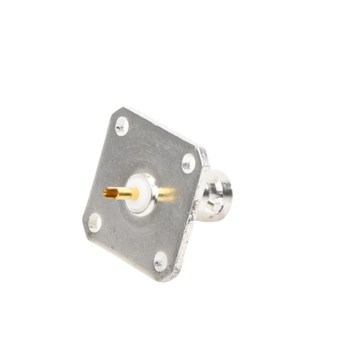 Conector BNC Hembra para Chasis, 18 mm uso en Duplexers WisperNet con UG-177/U.