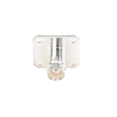 Conector BNC Hembra para Chasis, 18 mm uso en Duplexers WisperNet con UG-177/U.