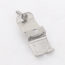 Sujetador de Doble Click para Cable Coaxial de 7/8 Paquete de 10 Piezas