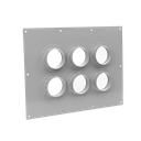 Placa Pasamuro con Capacidad de 6 Botas de 4