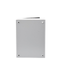 Gabinete de Acero, Nema 4 -IP 66 de 30 x 40 x 20 cm con Platina y certificado UL.