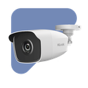 Bala TURBOHD 2 Megapíxeles (1080p) / Gran Angular 103º / Lente 2.8 mm / METAL / IR EXIR Inteligente 40 mts / Exterior IP66 / TVI-AHD-CVI-CVBS / dWDR