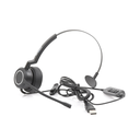 Audífonos USB de Diadema MONO con Audio HD / Micrófono con Cancelación de Ruido / Calidad para uso en Oficina