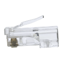 Conectores modulares de datos RJ45/CAT5e, paquete de 100 unidades.