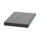 Distribuidor de Fibra Óptica, Con 12 Conectores LC Duplex (24 Fibras), Para Fibra Multimodo OM3/OM4, 1 UR