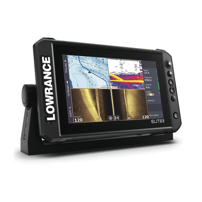 Pantalla de navegación Elite FS  de 9" no incluye transductor.