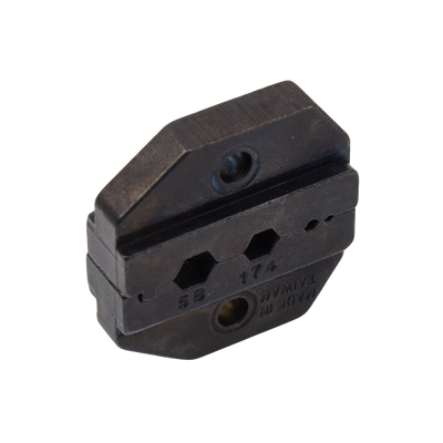 Mordaza para Plegar Conectores de Anillo en RG-58/U, RG-174/U y RG-316/U en tamaños de 0.213", 0.178", 0.068" y 0.042".