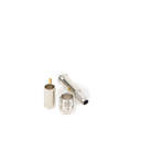 Conector FME Hembra de Anillo Plegable para Cable RG-58/U, Níquel/ Oro/ Teflón.