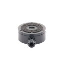 Caja de Conexión de Metal Color Negro / Exterior IP66 / Compatible con DS-2CD1043G2-LIUF/BLACK & DS-2CD2043G2-I(U)(BLACK)