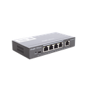 Switch Administrable PoE con 5 puertos Gigabit, 4 PoE 802.3af/at, gestión gratuita desde la nube, 54w