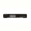 Switch Administrable PoE Capa 2, con 8 puertos Gigabit PoE 802.3af/at + 2 SFP para fibra 1Gb, gestión gratuita desde la nube, 125w