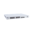 Switch Administrable PoE Capa 2+ Plus, con 24 puertos Gigabit PoE 802.3af/at + 4 SFP+ para fibra 10Gb, gestión gratuita desde la nube, 370w