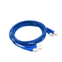 Juego de 3 Cables Doble Malla de 48" con Adaptadores UNIDAPT en los Extremos.