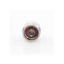 Conector N Macho Coaxial de Anillo Plegable para Cable RG-142/U, Niquel/ Oro/ Teflón.