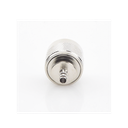 Conector N Macho Coaxial de Anillo Plegable para Cable RG-142/U, Niquel/ Oro/ Teflón.