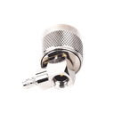 Conector N Macho en A/R de Anillo Plegable para Cables LP-195, LP-142, RG-58/U, RG-142/U, Niquel/ Oro/ Teflón.