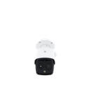 Bala IP Dual / Térmica 6.9 mm (256 x 192) / Óptico 6.4 mm (4 Megapixel) / 30 mts IR / Exterior IP67 / PoE / Termométrica / Detección de Temperatura / Sirena y Luz Intermitente Integrada / Micro SD