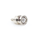 Conector BNC Macho de Anillo Plegable para Cable LP-195, LP-142, LMR-195, RG-58/U, RG-142/U, Níquel/ Oro/ Delrin.