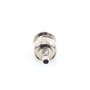 Conector BNC Macho de Anillo Plegable para Cable LP-195, LP-142, LMR-195, RG-58/U, RG-142/U, Níquel/ Oro/ Delrin.