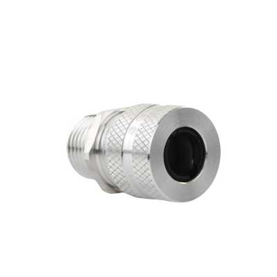 Conector de cable, de aluminio macho recto, .50 - .63 ", 1/2".