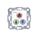Modulo de 3 Botones iluminados para habitación de Hospital / Alarma / Cancelar y Código Azul / BUS RS485 / Compatible con NX0019/B, NX1021 Y NX0015