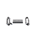 Conmutador USB para Compartir 4 Puertos USB 3.0 a 2 PC Ìs | Cambio Mediante Botón | Incluye Dos Cables USB de 1.5 m | ABS | Permite que 2 Usuarios Compartan 4 Dispositivos Periféricos USB3.0, como una impresora, un escáner, etc.