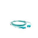 Jumper de Fibra Óptica Multimodo OM3 50/125 SC-SC OFNR (Riser), 2.0 mm, Dúplex, Aqua, 3 Metros (9.84 Pies)